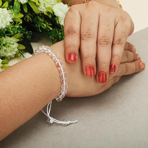 ديانارش سوار كريستال/ساتيك اصلي بنسبة 100% مع خيط قابل للتعديل / معتمد من المختبر in Kuwait