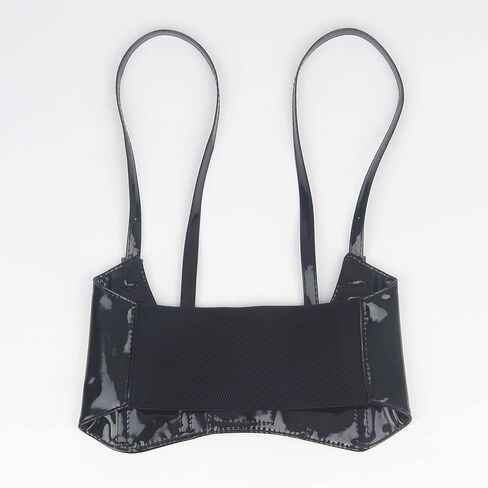 Women's Fashion Waist Belt Faux Leather Underbust Corset in Saudi Arabia
