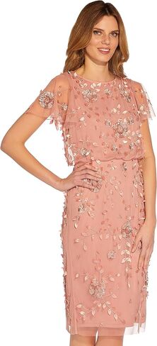 Adrianna Papell Women's Beaded Blouson Dress in Saudi Arabia