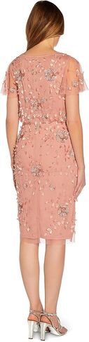 Adrianna Papell Women's Beaded Blouson Dress in Saudi Arabia