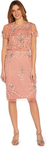 Adrianna Papell Women's Beaded Blouson Dress in Saudi Arabia