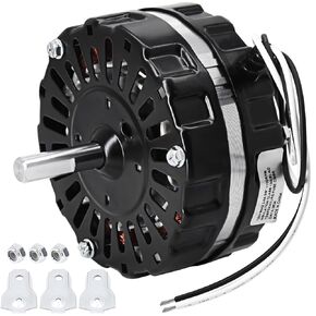 Hiorucet Power Attic Vent Fan Motor Replacement for Lomanco F0510B2944, F0510B2705, F0510B2497, F0510B2536, A0416B2059 Ventamatic Fan Motor Kit for Lomancool 2000 & 1800, 120V.
