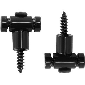 Guitar Roller String Retainers Replacement, Electric Strings Guide Guitar Tree Guide String Clamp Lock Guitar Replacement Part for Electric Guitar, Black