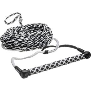 Seachoice Wakeboard Rope, 75 Ft. Long, 15 in. Handle w/Textured EVA Grip