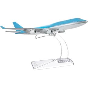 FINGERINSPIRE Acrylic Model Plane Display Stand Clear Aircraft Model Plane Stand Detachable Display Holder 3.1x6.6x6.8 inch Stand for Building Blocks Planes X-Wing Fighter 75301 Building Kit