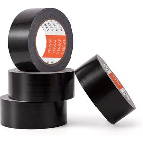 4 Pack Heavy Duty Duct Tape - 35 Yards x 2 Inches, Silver, Hand Tearable, Strong Industrial Gray Masking Tape, No Residue, Waterproof for B2B, Home Use, DIY Projects, and Repairs (White) in Kuwait