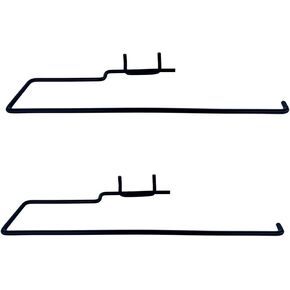 2 Pack Pegboard Paper Towel Holder Peg Board Organization Accessories for Tool Shed, Garage, Workshop, Kitchen, Laundry, Bathroom