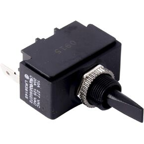 Gardner Bender GSW-19 Heavy-Duty Electrical Toggle Switch, SPST, ON-OFF, 20 A/125V AC, Screw Terminal