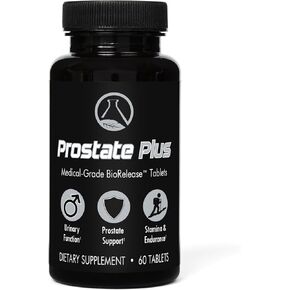 Prostate Plus Prostate Supplements for Men - 60Ct, Saw Palmetto, Quercetin, Bromelain, Lycopene, Stinging Nettle, Prostate Health Support