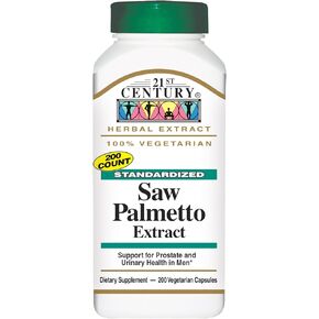 21st Century Saw Palmetto, 450 mg, 200 Vegetarian Capsules
