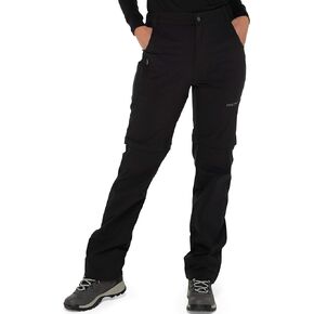 Arctix Women's Convertible Trail Pant, Black, 2X Tall