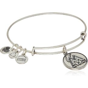 Alex and Ani Miami Marlins Cap Logo Expandable Bangle Bracelet