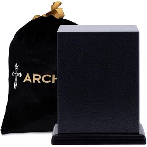 Urns for Human Ashes Adult, Large Memorials Cremation Urn Box for Male/Female, Funeral Decorative Urns Up to 220 LBS - Allow to Attach Pictures