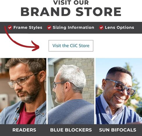 نظارات شمسية كليك مغناطيسية ثنائية البؤرة، عدسات مستقطبة، حماية 100% من الأشعة فوق البنفسجية فئة A وB، هيكل قابل للتعديل، عتيق (S- M) in Kuwait