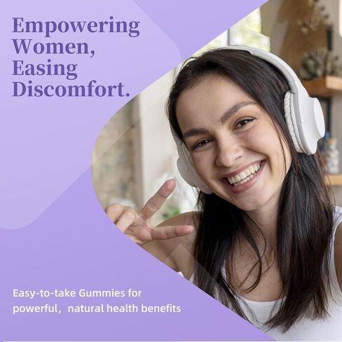 Nature's Key PMS Relief Gummies, Hormone Support for Women-with VB6 Chasteberry, Dong Quai, Dandelion Root Extract (120 Count, Pack of 1) in Kuwait