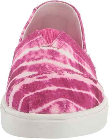 TOMS Womens Alpargata Cupsole Tie-Dye Slip On Sneakers Shoes Casual - Pink in Saudi Arabia