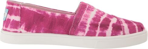 TOMS Womens Alpargata Cupsole Tie-Dye Slip On Sneakers Shoes Casual - Pink in Saudi Arabia