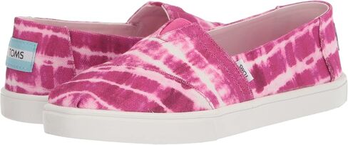 TOMS Womens Alpargata Cupsole Tie-Dye Slip On Sneakers Shoes Casual - Pink in Saudi Arabia