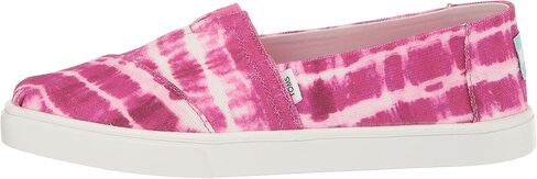 TOMS Womens Alpargata Cupsole Tie-Dye Slip On Sneakers Shoes Casual - Pink in Saudi Arabia