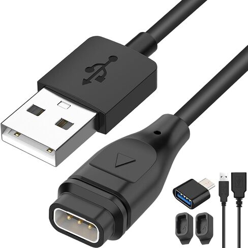 Charger Compatible with COROS Pace 2/Pace 3/Apex/Apex pro/Apex 42MM/Apex 46MM/Vertix/Vertix 2, Replacement USB Charging Cable, Smart Watch Accessories, GPS Multisport Watch Charging Cord in Saudi Arabia