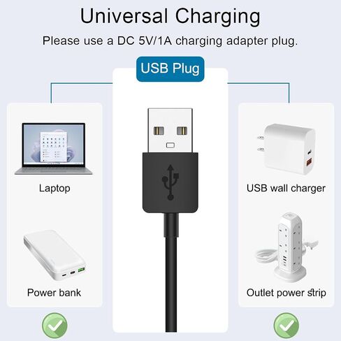 Charger Compatible with COROS Pace 2/Pace 3/Apex/Apex pro/Apex 42MM/Apex 46MM/Vertix/Vertix 2, Replacement USB Charging Cable, Smart Watch Accessories, GPS Multisport Watch Charging Cord in Saudi Arabia