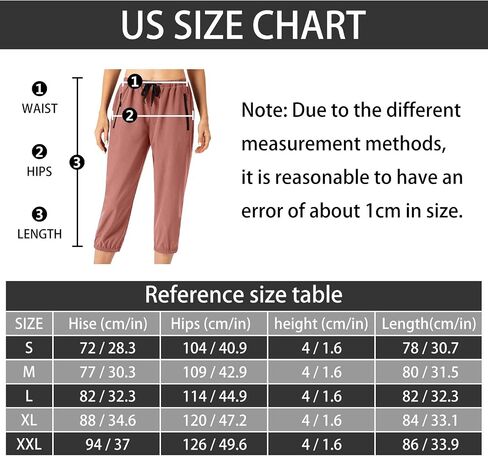 Butrends Women's Sweatpants Capri Pant Cropped Outdoor Workout Running Pants Zipper in Saudi Arabia