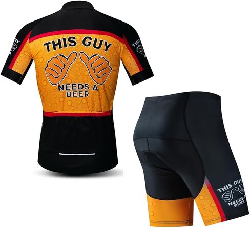 Cycling Jersey Shorts Set Pro Team Bicycle Clothing MTB Jerseys for Men in Kuwait