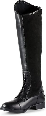 HORZE Women’s Rover Tall Field Boots, Synthetic Leather Horse Riding Boots with Rear Zipper | US Sizes | All-Weather, Water-Resistant in Saudi Arabia