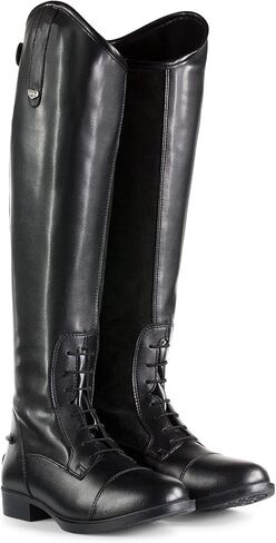 HORZE Women’s Rover Tall Field Boots, Synthetic Leather Horse Riding Boots with Rear Zipper | US Sizes | All-Weather, Water-Resistant in Saudi Arabia