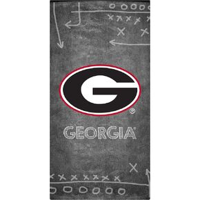 Fan Creations NCAA Georgia Bulldogs Unisex University of Georgia Chalk Playbook Sign, Team Color, 6 x 12