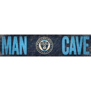 MLS Philadelphia Union Unisex Philadelphia Union Man Cave 6x24 Sign, Team, 6 x 24