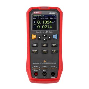 UNI-T LCR Meter UT622E, Handheld Digital Multi Meter Inductance Capacitance Resistance Tester High-Precision Industrial Components Capacitor Tester Frequency Ohm ESR Meter with Backlight Data Hold