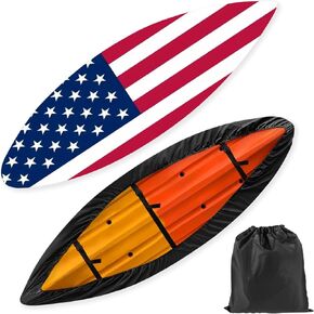 Scratch-Resistant Foldable Kayak Cover Accessories/Canoe Cover, Waterproof & Dustproof Outdoor/Indoor Storage & UV Protection SUP Paddle Boards Cover.