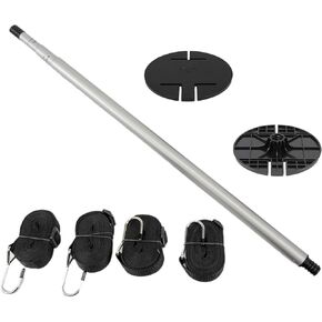 Seamax Universal Boat Cover Support Pole System for Boats up to 26ft Telescopic Pole 22-44 inches