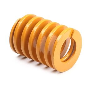 MroMax 3D Printer Die Spring 20mm OD 25mm Long Spiral Stamping Light Load Compression Mould Die Spring Yellow 5Pcs 3D Printer Spring Bottom Connect Leveling Compatible with 3D Printer Bed