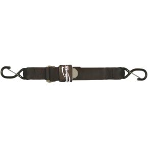BoatBuckle Pro Series Kwik-Lok Gunwale Tie-Down 2-Inch x 13-Feet, Black