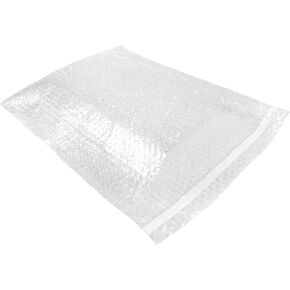 25 Bubble Out Bags 12x15.5" wrap Pouches Envelopes Self-Sealing