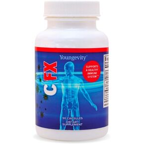 Youngevity C-Fx - Vitamin C 500mg, Echinacea Herb & Root for Immune Support Supplement (90 Capsules)