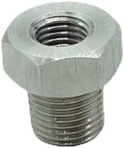 2 قطعة 1/8 "ذكر NPT إلى 1/16" أنثى NPT جلبة ماسورة من الفولاذ المقاوم للصدأ تركيب مقياس محول in Kuwait