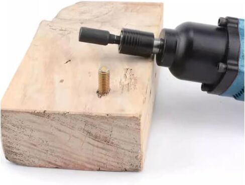 Hanger Bolt Driver,2 PCS 1/4" Hanger Bolt Install Tool with 1/4 Inch Hex Shank, Hanger Bolt Installation Tool for Woodworking (1/4") in Kuwait