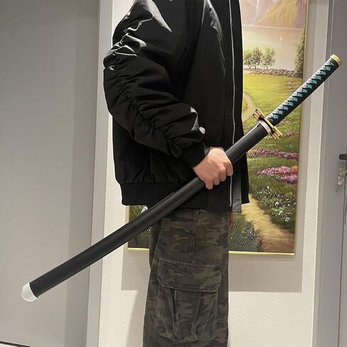 Demon Slayer Sword 40 Inch Tokitou Muichirou Real Metal Cosplay Anime Sword Katana Collection Gift in Saudi Arabia