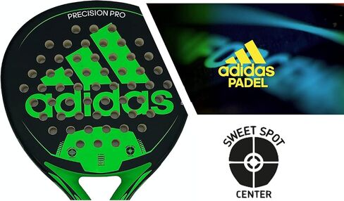 مضرب Padel من adidas - زجاج PRO-Fiber دقيق مع مضرب Padel Soft Performance من مادة Eva - مجداف تنس ذو منصة in Saudi Arabia