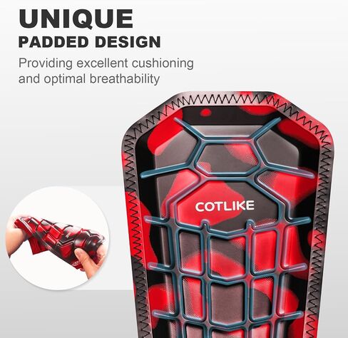 Soccer Shin Guards Kids Youth, Shin Guard Sleeves for Boys Girls Adults Men Women, Protective Soccer Equipment for 2-18 Years Old Boys Girls, High Impact Resistant Breathable Comfortable in Saudi Arabia