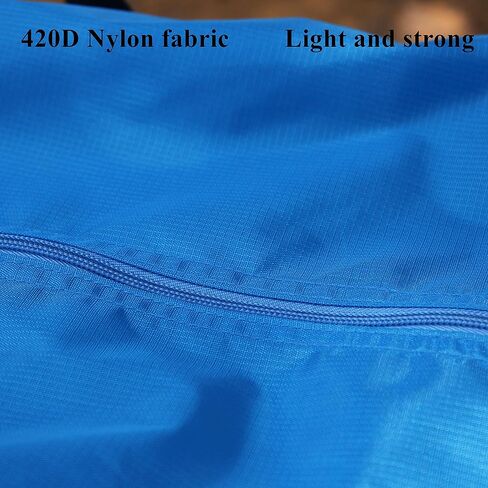 100L Travel Duffle Bag for Men,Kayak Storage Carry Bag Waterproof Lightweight Nylon Large Luggage Bag for Travelling,Moving, Camping, Christmas Decorations Storage (Blue) in Saudi Arabia
