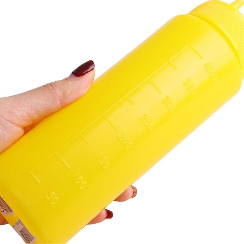 3 Pcs Condiment Squeeze Bottles 3-Hole Plastic Dispenser Container Tomato Sauce Dispensers Sauce Squeeze Bottles (24 OZ, 650 ML) in Saudi Arabia