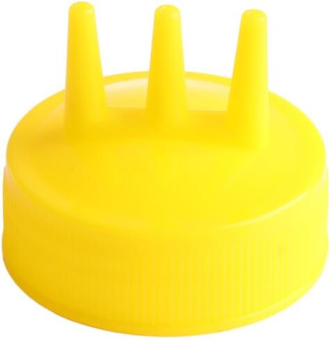 3 Pcs Condiment Squeeze Bottles 3-Hole Plastic Dispenser Container Tomato Sauce Dispensers Sauce Squeeze Bottles (24 OZ, 650 ML) in Saudi Arabia
