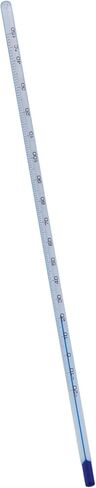 THERMCO B200CWS مقياس حرارة مملوء بالروح الزرقاء للمختبر العام، نطاق -10 إلى 200 درجة مئوية، قسم 1 درجة مئوية، غمر إجمالي، طول 406 مم in Kuwait