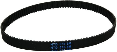 مؤقت اشتعال HTD575-5M، 5M-575-15، محيط 575 مم × عرض 15 مم × ارتفاع 5 مم، مسافة 4.5 مم، 157 سنًا in Kuwait