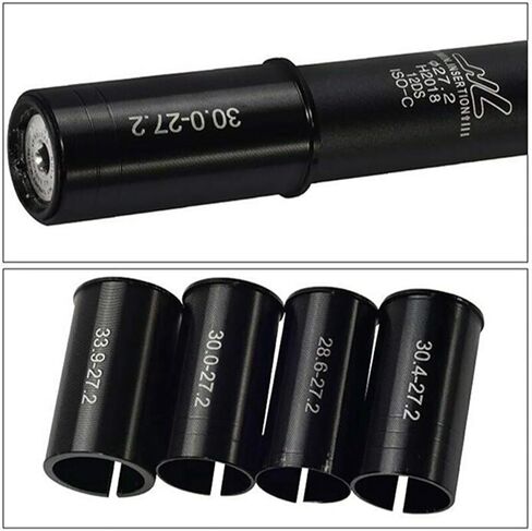 Seatpost Shim مقعد آخر أنبوب كم محول 27.2 مللي متر إلى 28.6 مللي متر/30.0 مللي متر/30.4 مللي متر/31.6 مللي متر للدراجات الجبلية ، دراجة الطريق ، MTB ، BMX ، Fixie Gear in Kuwait