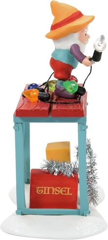 Department 56 North Pole Village Accessories Time to Decorate Figurine, 3.6 Inch, Multicolor in Saudi Arabia